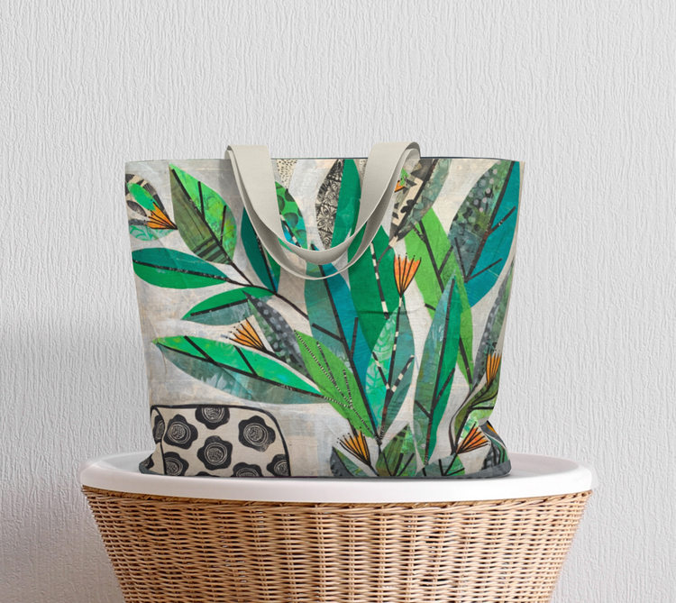Large Lined Tote Bags