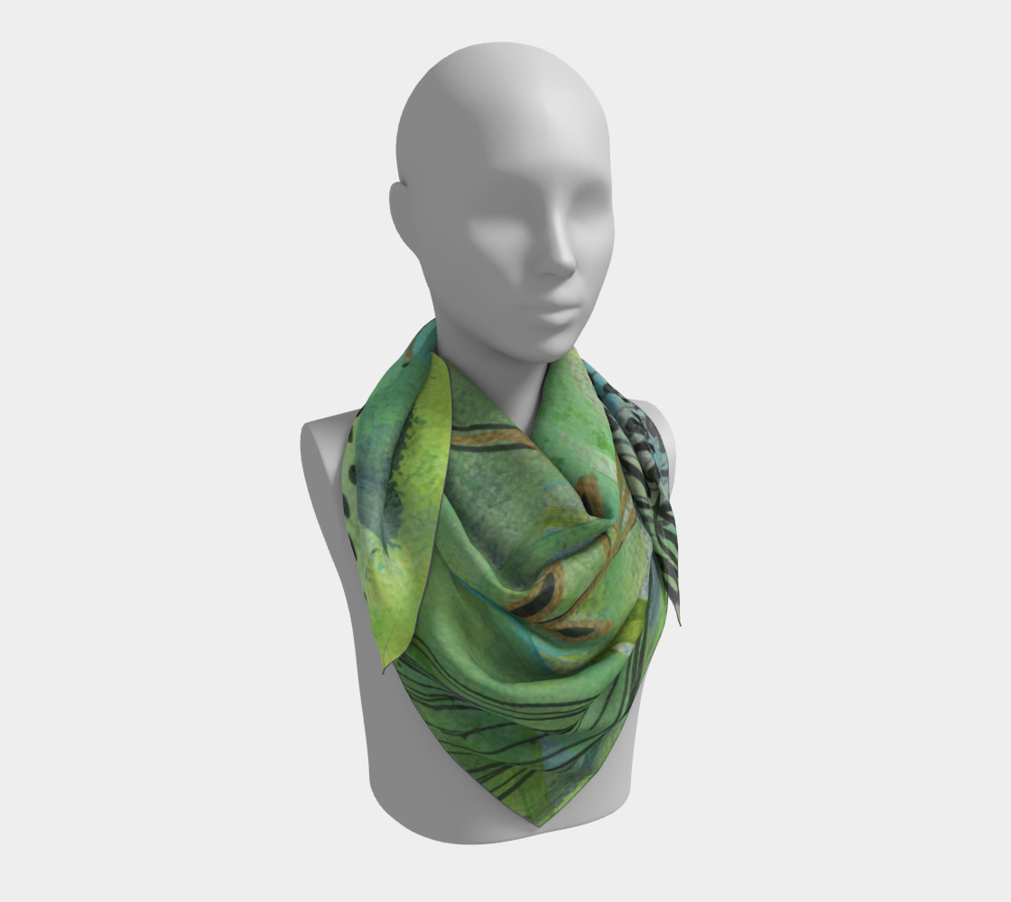 Growing Square Scarf
