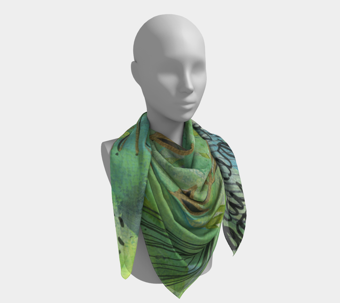 Growing Square Scarf