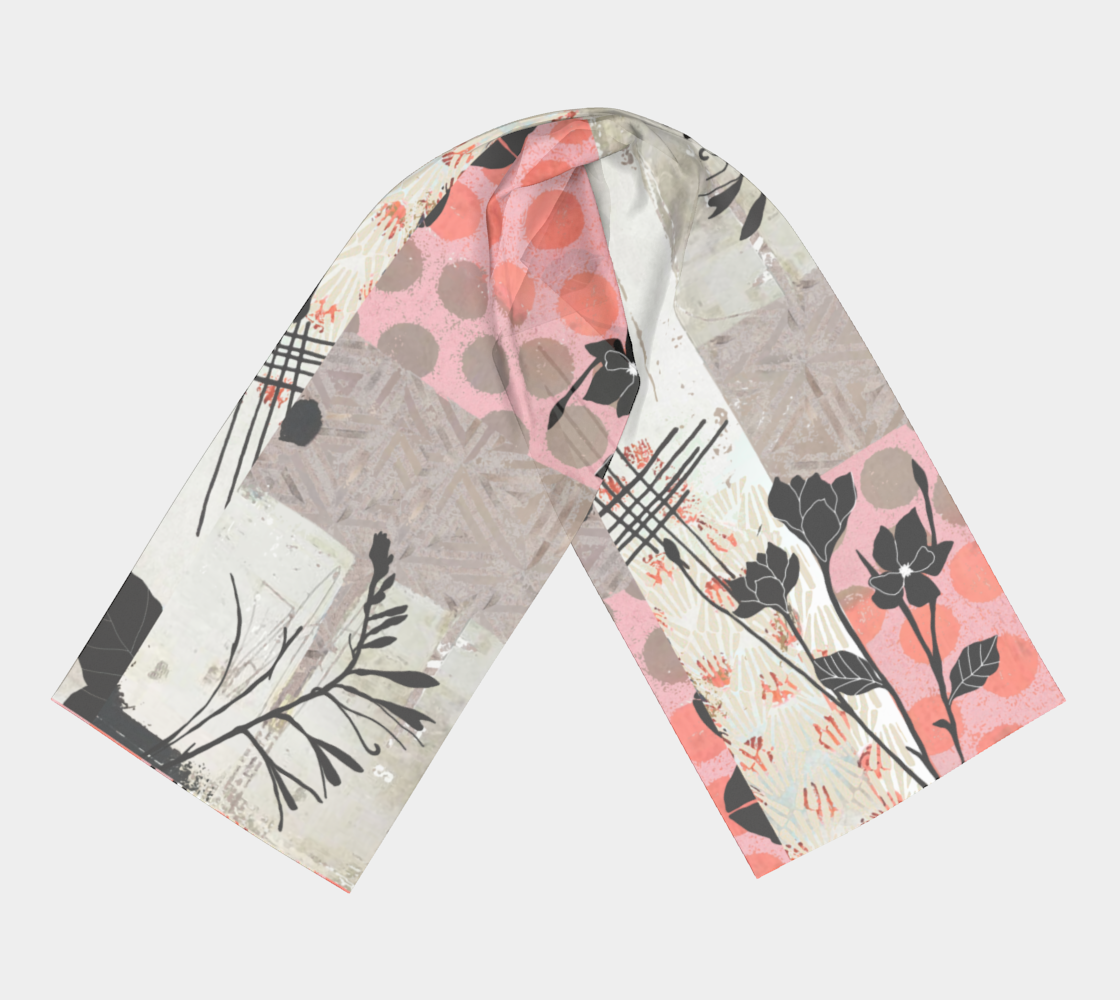 Fleur Dot Long Scarf