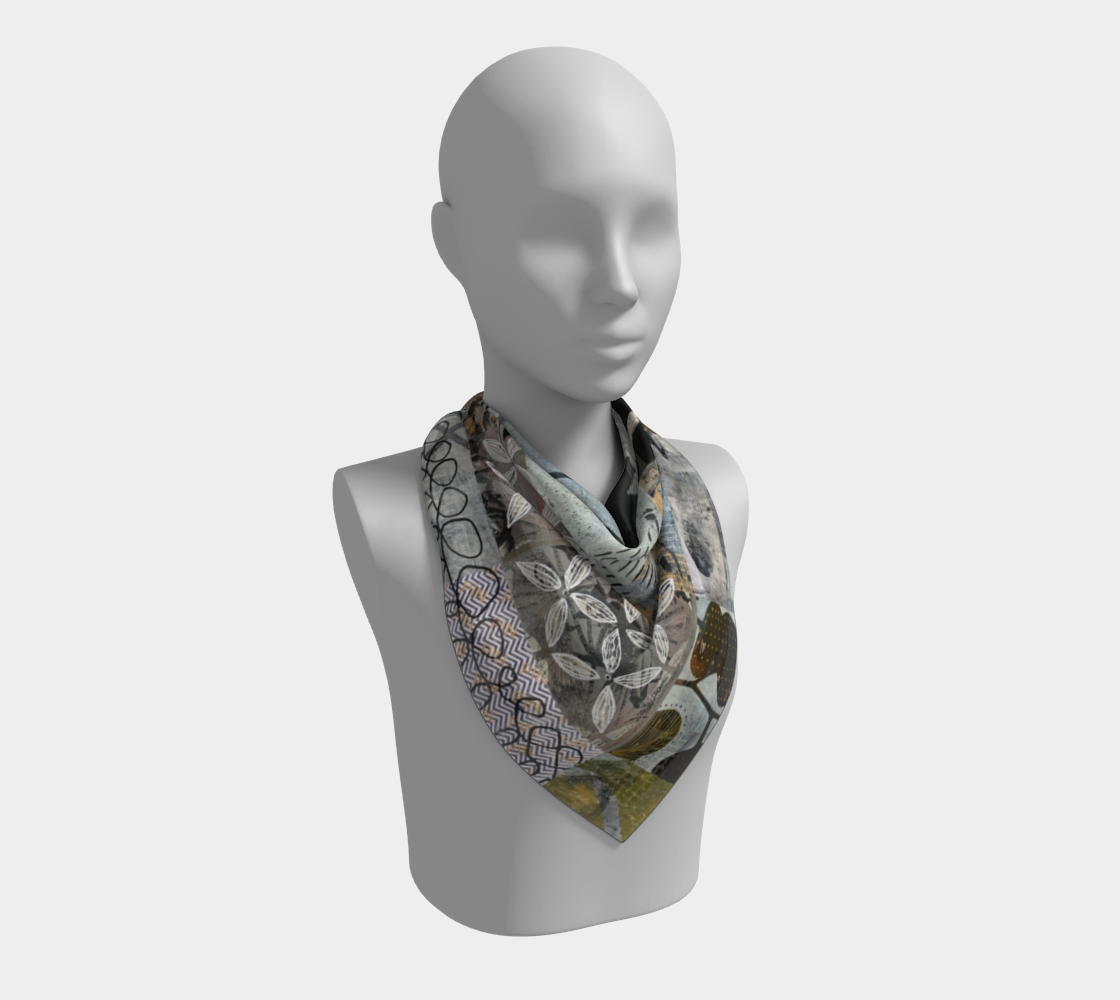 Overcast Square Scarf