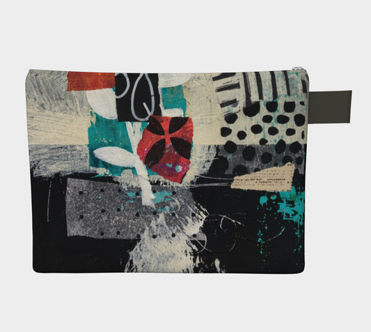 Dear Diary Abstract Botanical - Zipper Carry-all