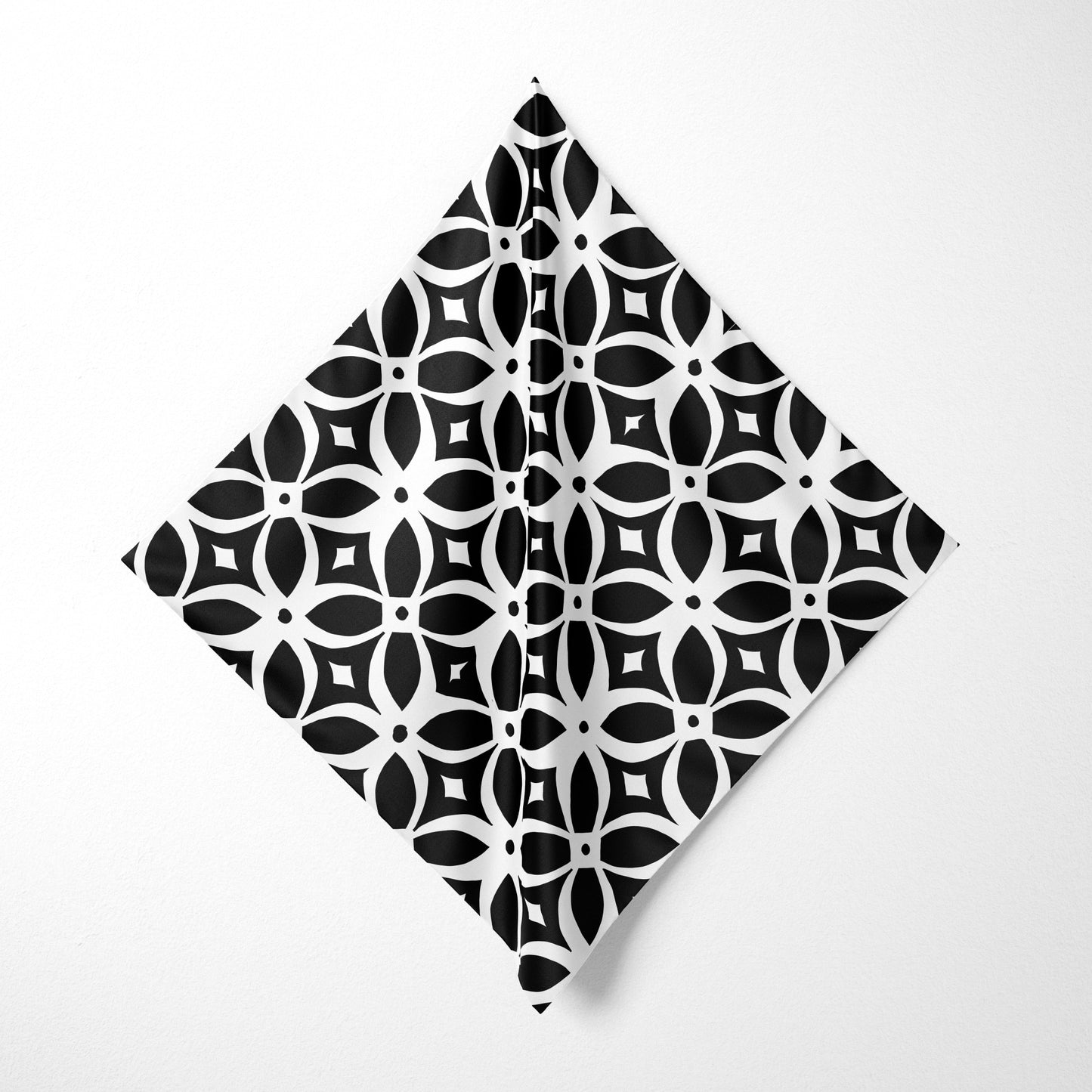 Configuration - Geometric Abstract Art Square Scarf