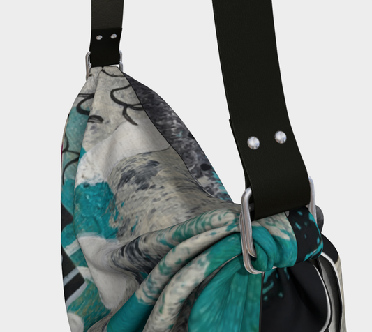 Dear Diary Abstract Botanical - Origami Tote Bag