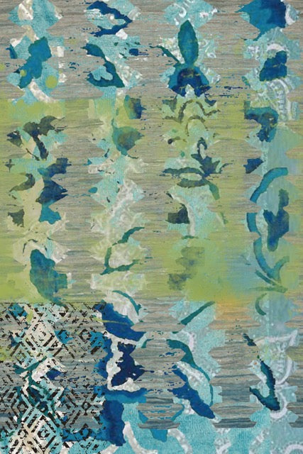 Forest Shade - Abstract Art Square Scarf