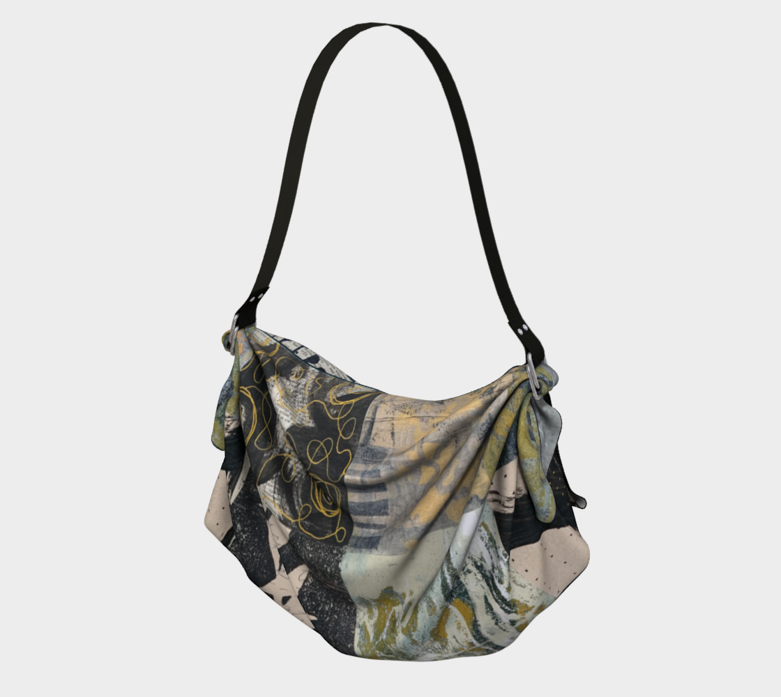 Likers - Abstract Art Collage Origami Tote Bag