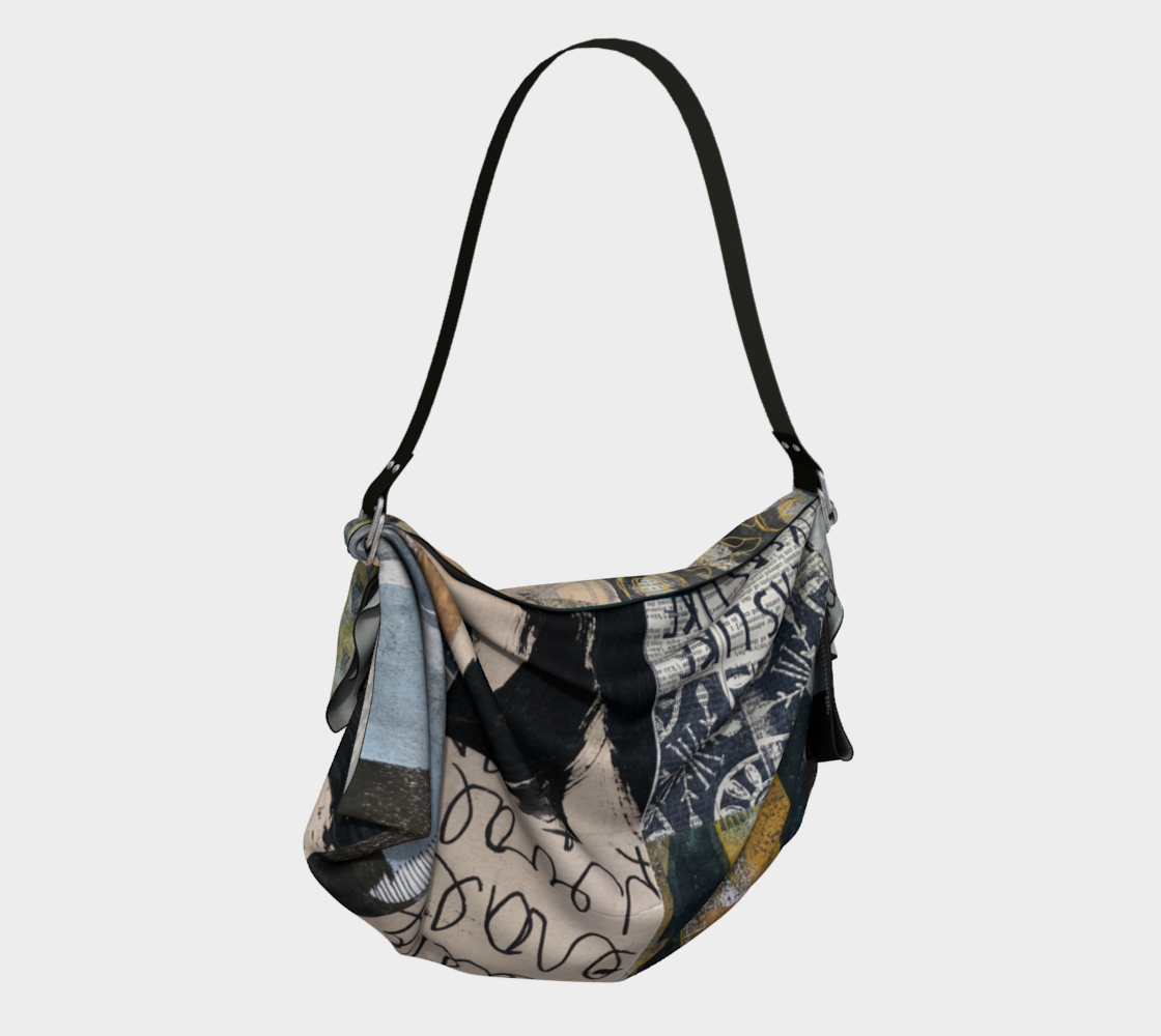 Likers - Abstract Art Collage Origami Tote Bag
