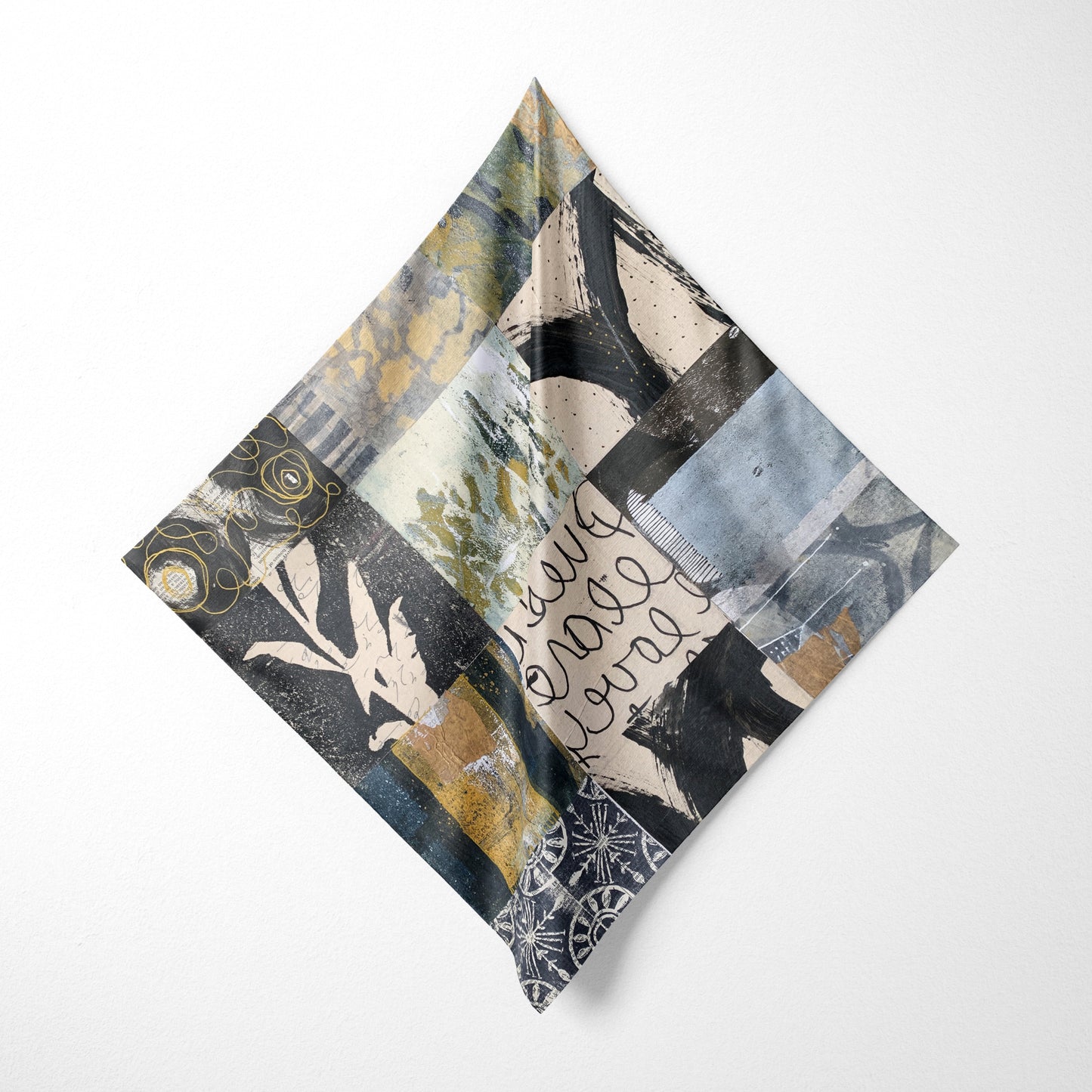 Likers - Abstract Collage Art Square Scarf