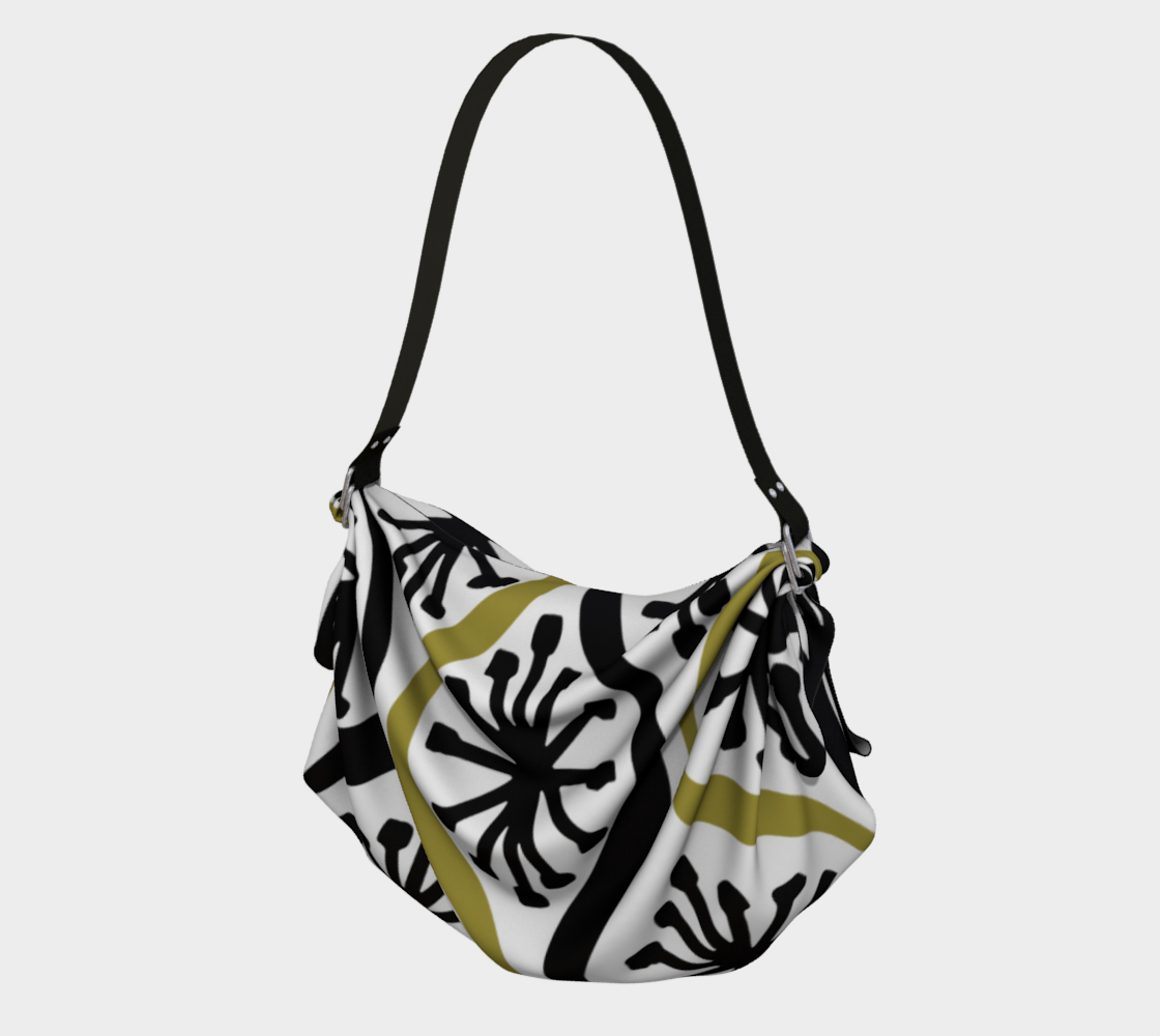 Ogee Stars - Geometric Abstract Origami Tote Bag