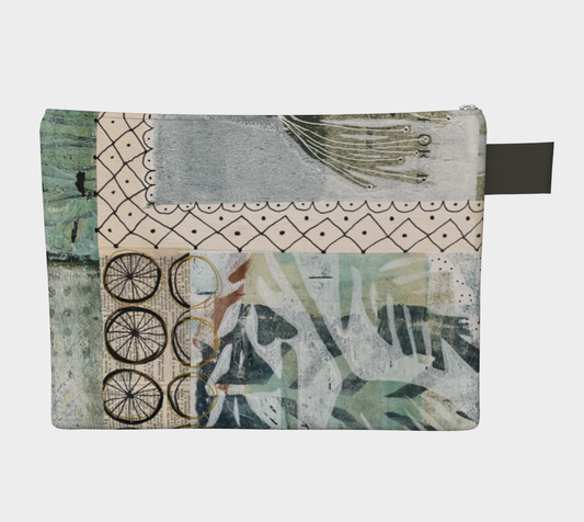 Just Picked Botanical Collage - Zipper Carry-all