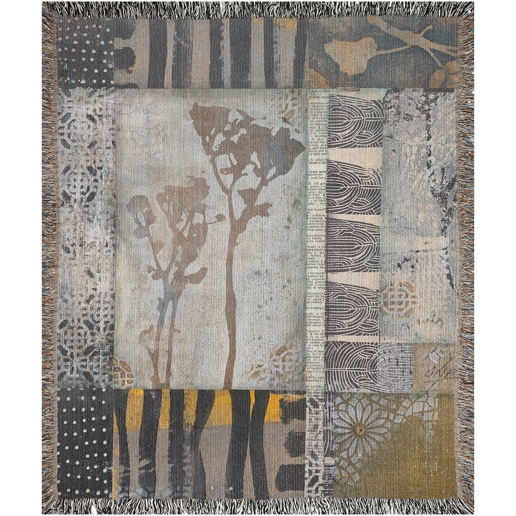 Autumn Field Home Decor Woven Blanket