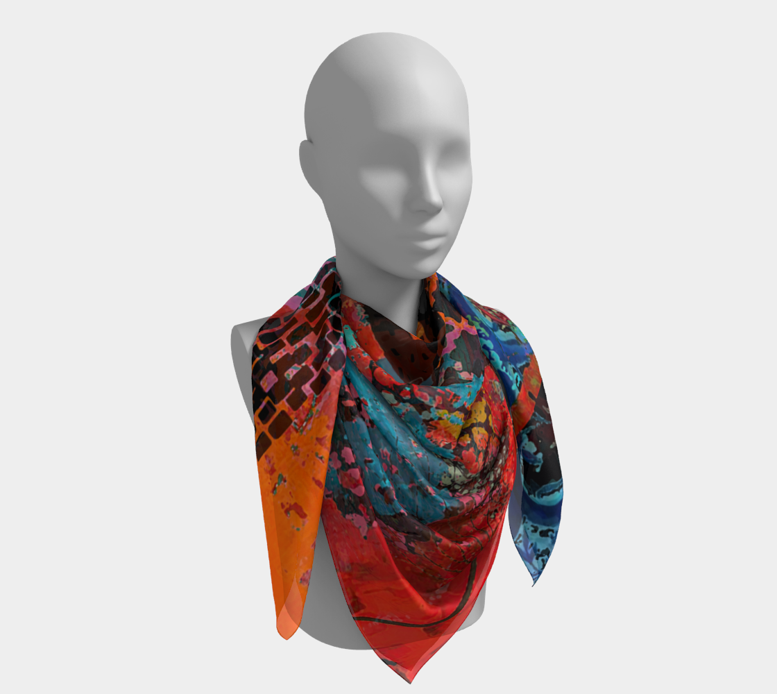 Firebrand Square Scarf