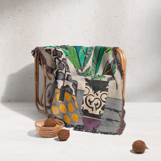 Favorite Chair Home Decor Woven Blanket