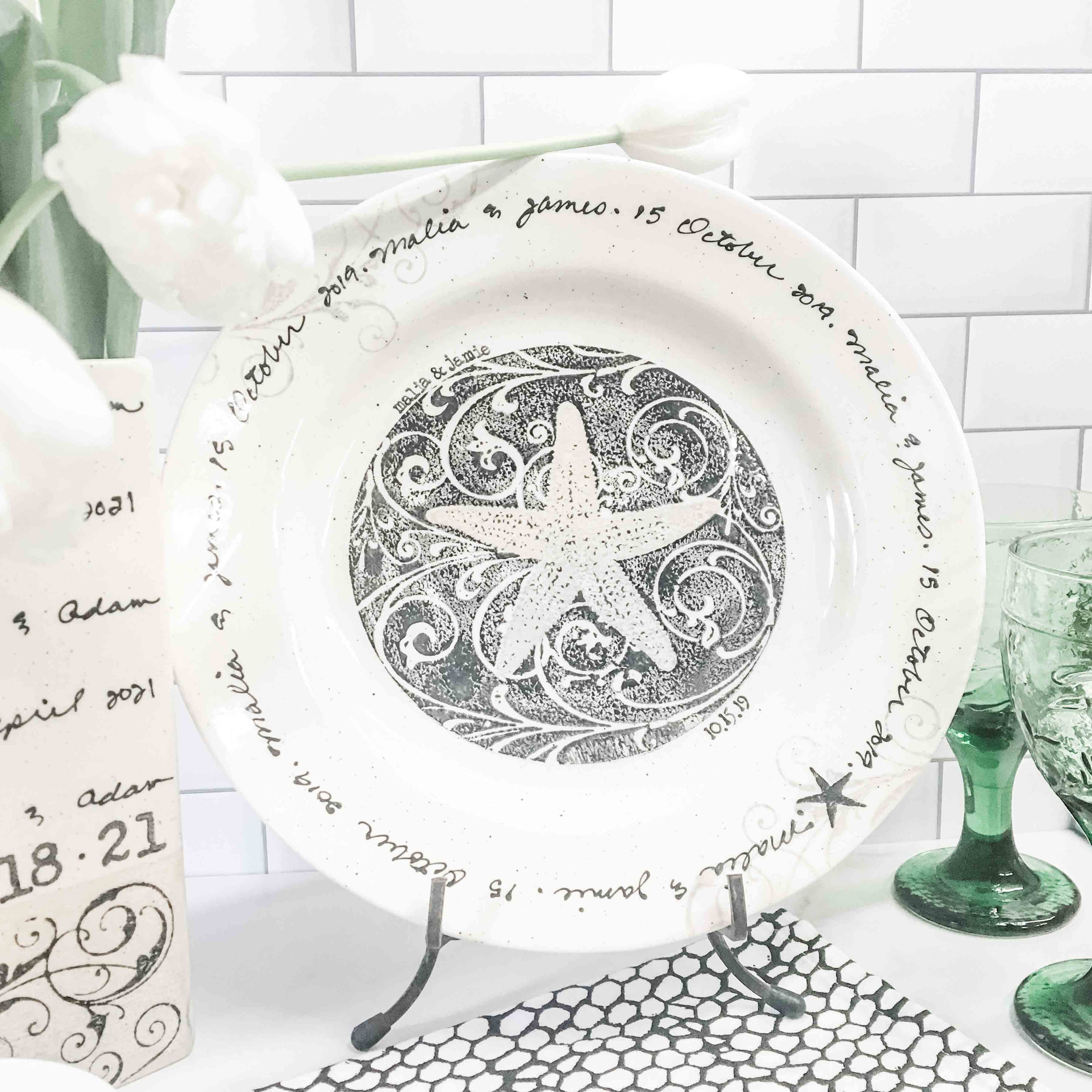 Museware Pottery Ceramic Plate Sheree Burlington