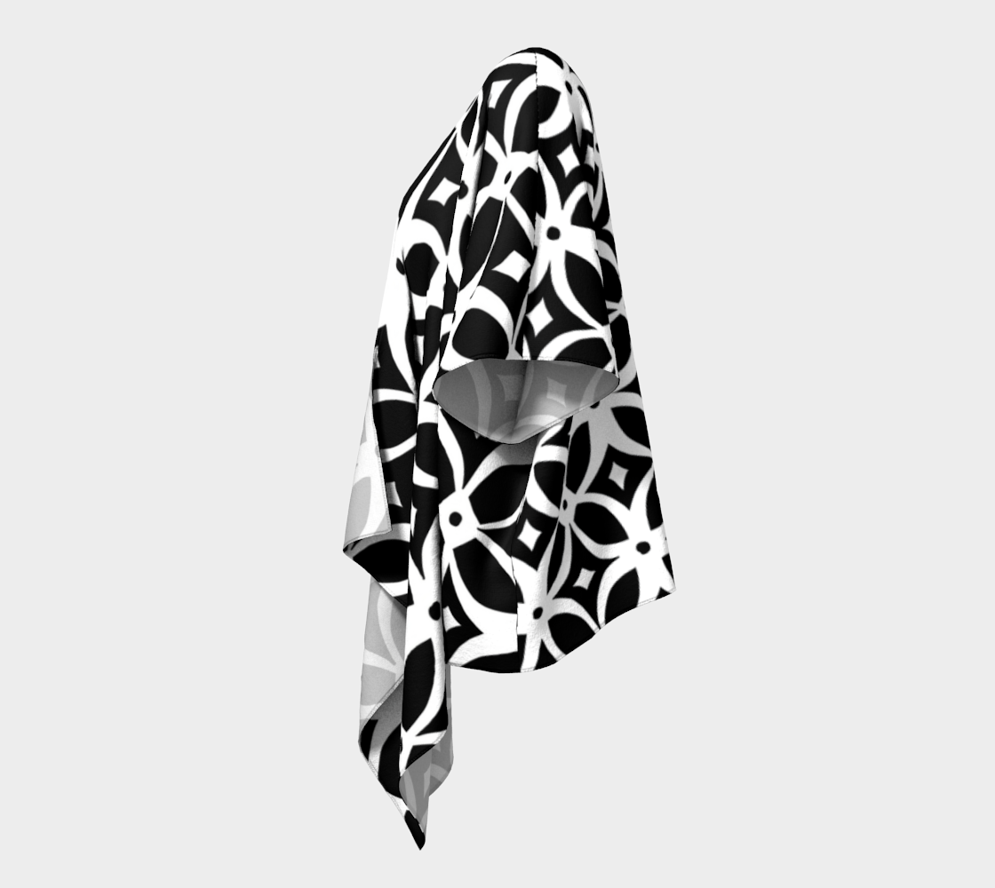 Configuration Draped Kimono