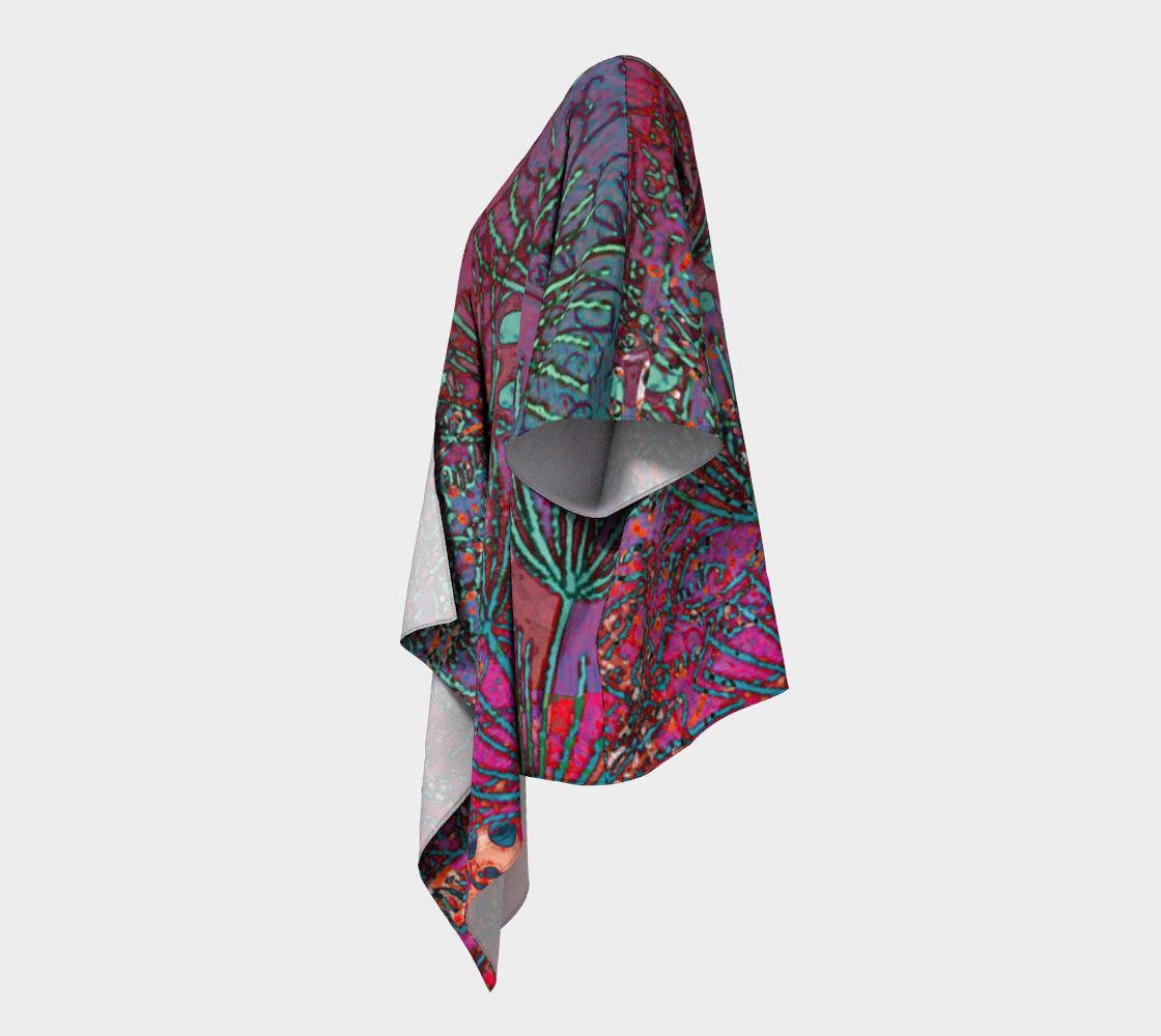 Evening Meadow Draped Kimono