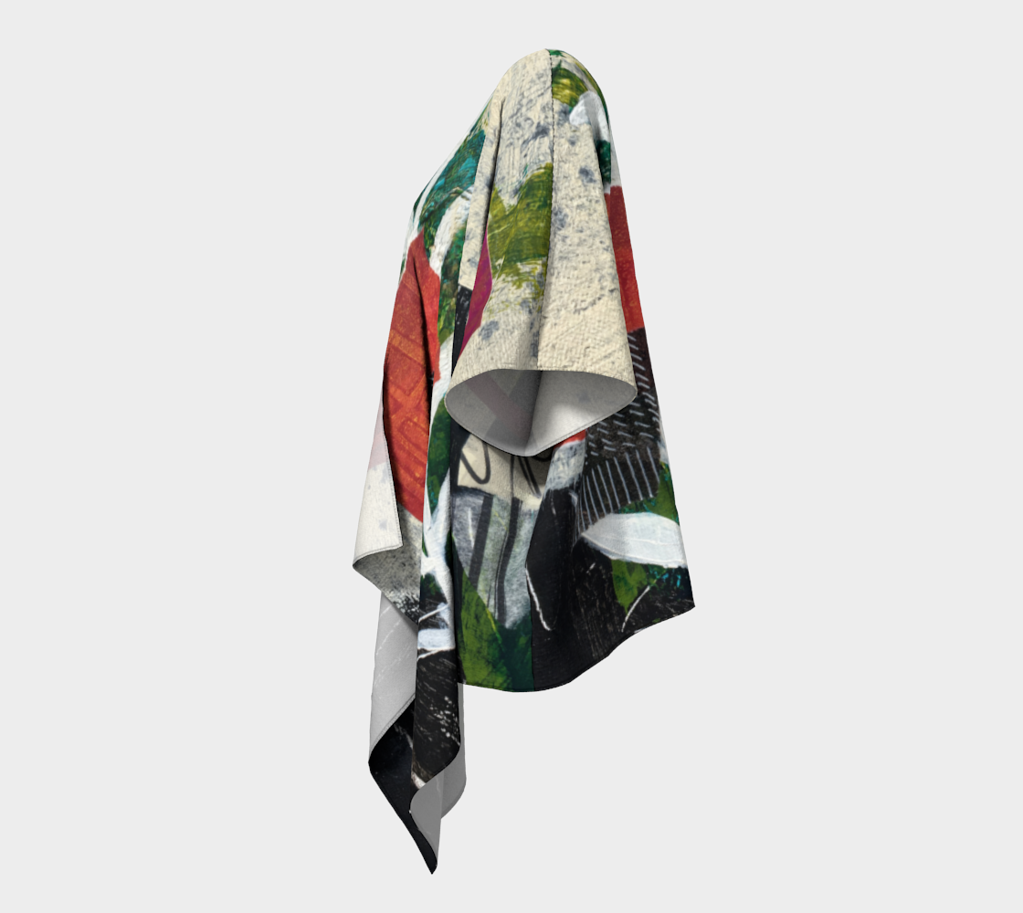 Planted Draped Kimono