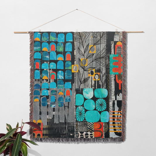 Rainy Monday Home Decor Woven Blankets