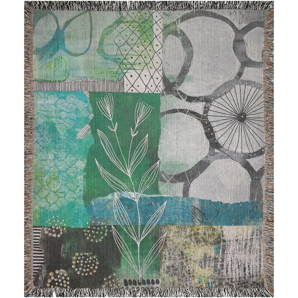 Vine Around Home Decor Woven Blanket