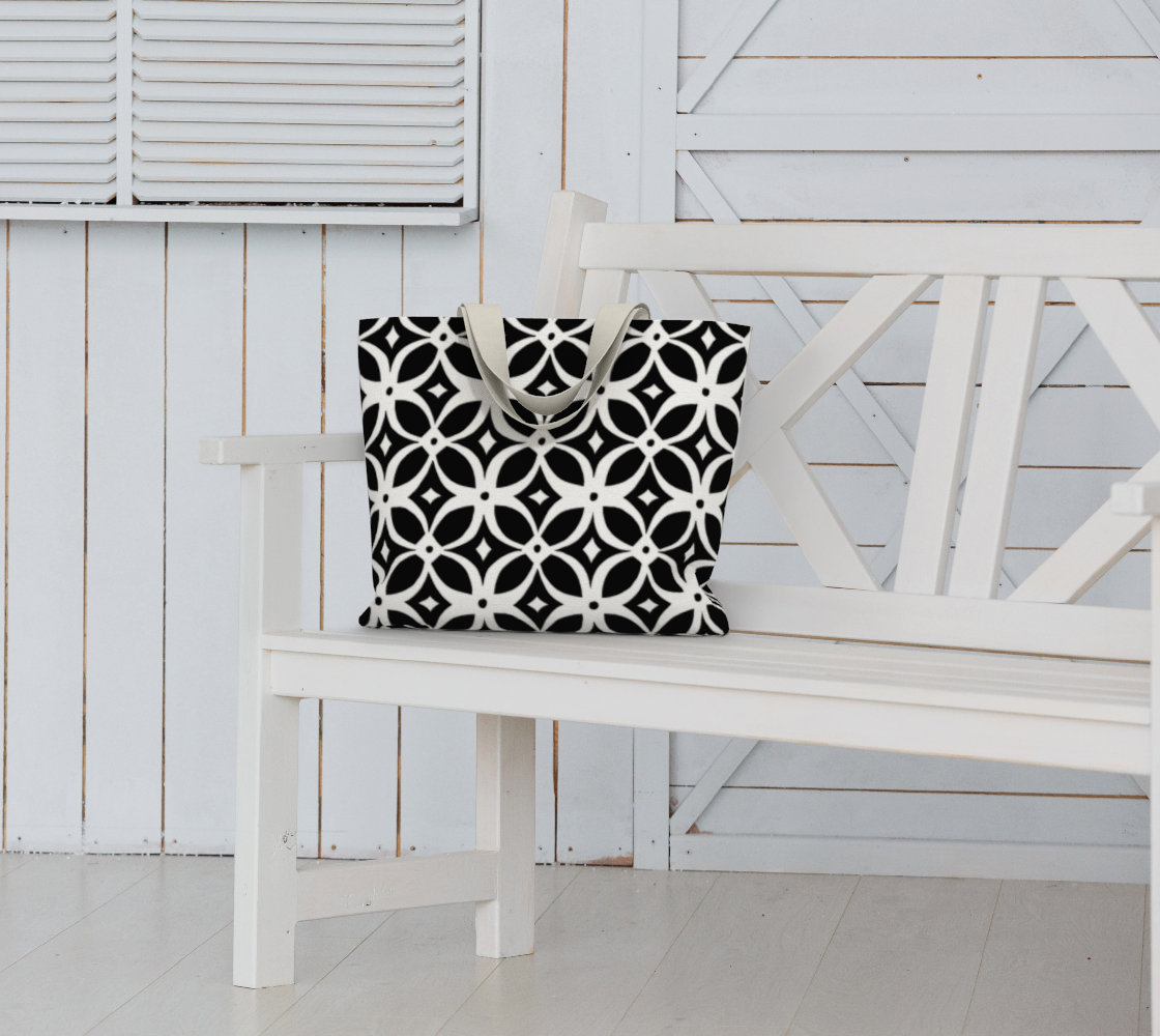 Configuration Market Tote Bag by Sheree Burlington