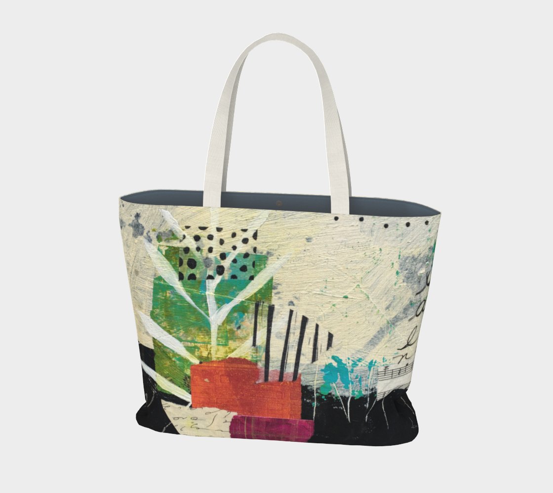 Grow Through Large Tote Bag