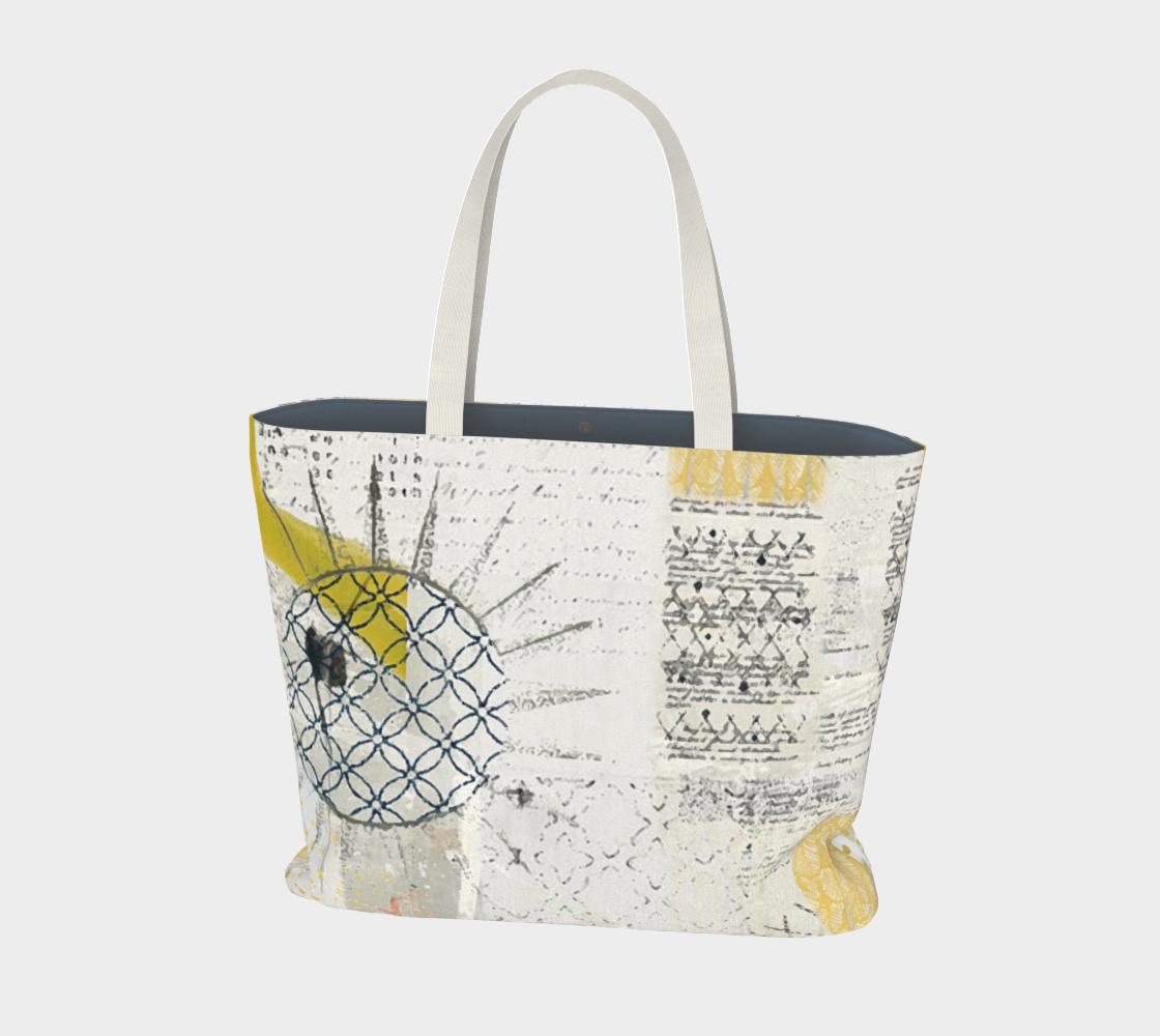 Morning Market Tote Bag by Sheree Burlington