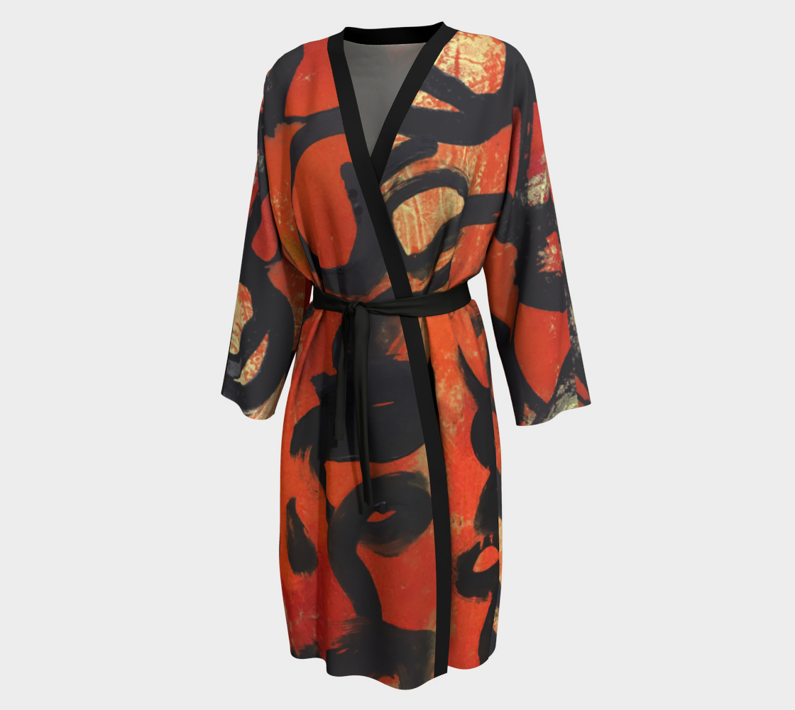 Mango Road Designer Peignoir Robe by Sheree Burlington