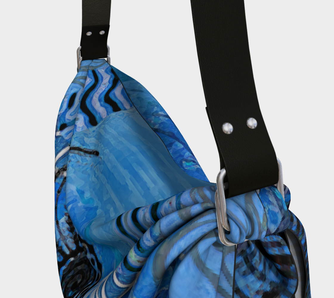 Blue Bayou Origami Tote Bag by Sheree Burlington