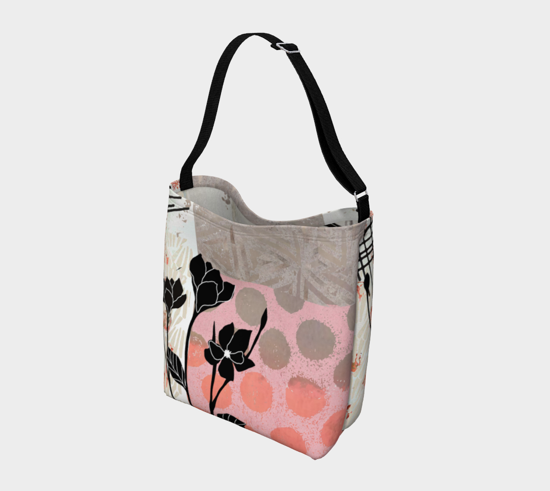 Fleur Dot Designer Tote Bag by Sheree Burlington