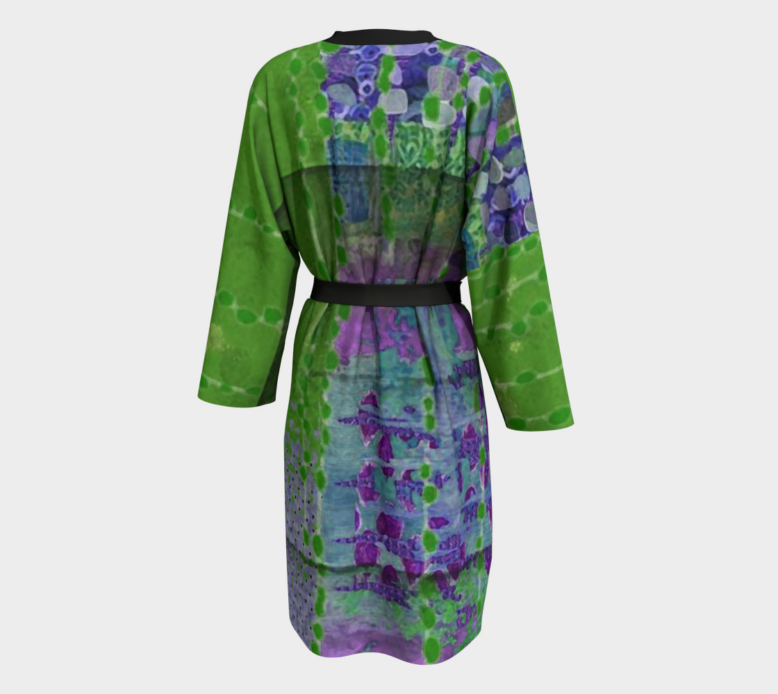 Grapevine Peignoir Robe by Sheree Burlington