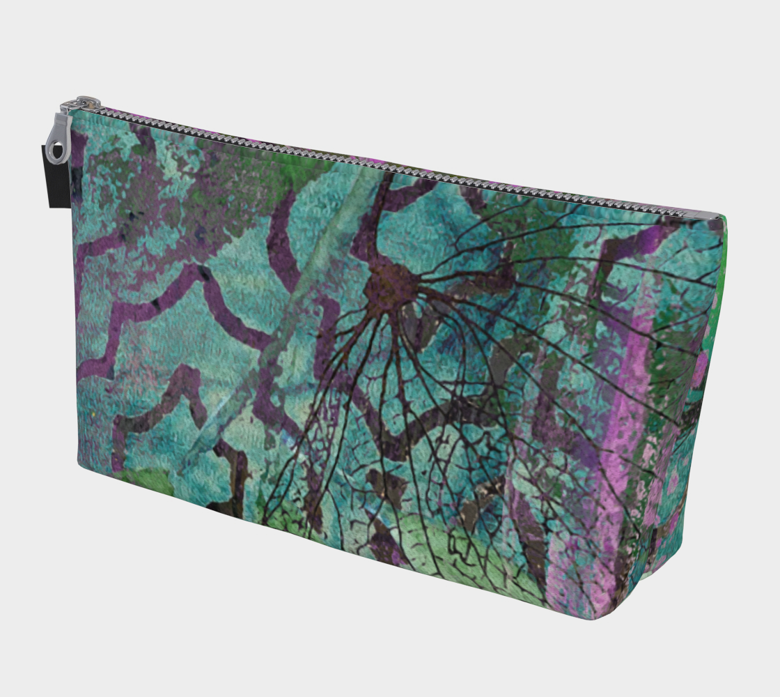 Lilac Dapple Makeup Bag by Sheree Burlington