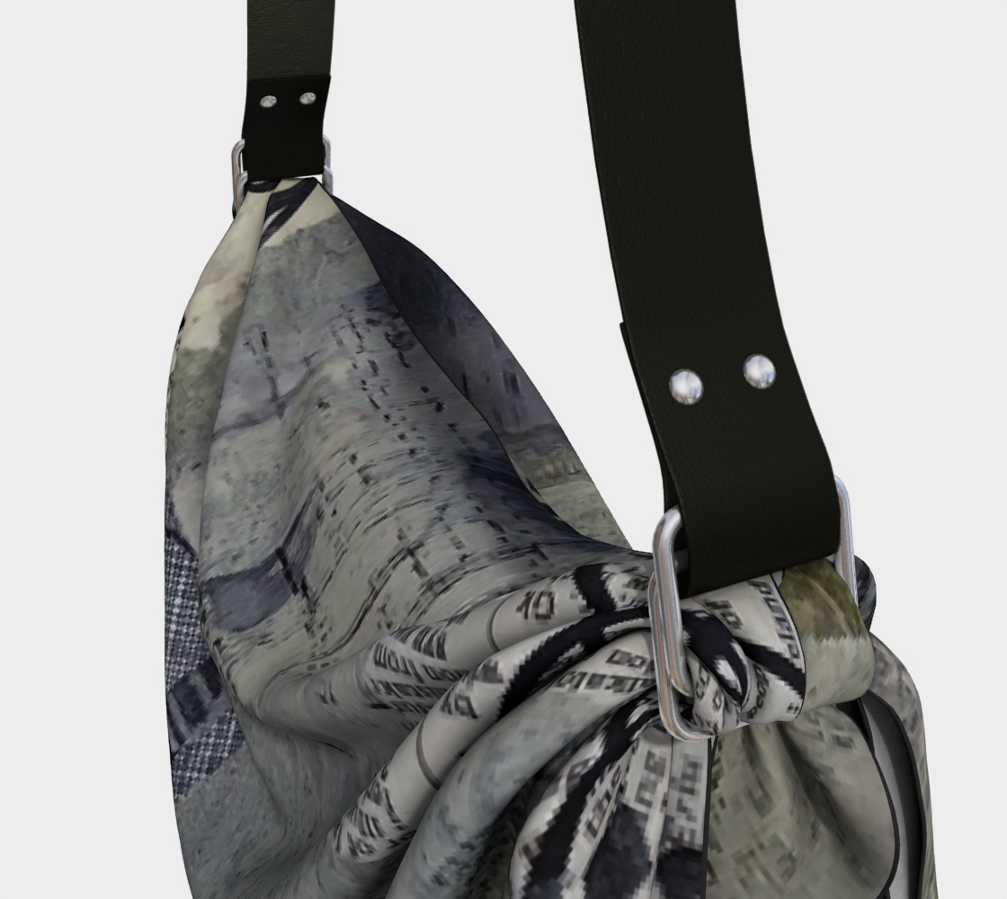 Grey Eucalyptus Origami Tote Bag by Sheree Burlington