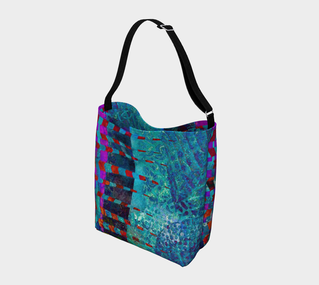 Fuchsia Jaggs Designer Tote Bag by Sheree Burlington
