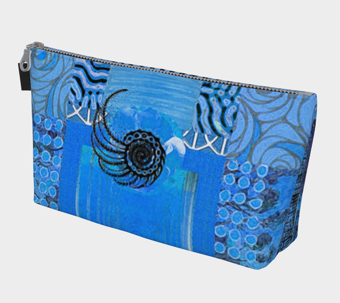 Blue Bayou Makeup Bag by Sheree Burlington