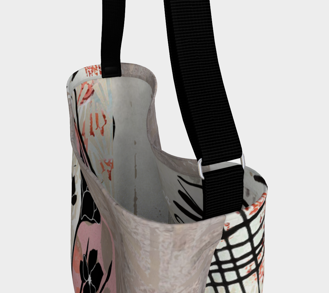 Fleur Dot Designer Tote Bag by Sheree Burlington