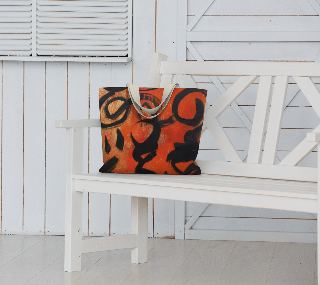 Mango Road Market Tote Bag by Sheree Burlington