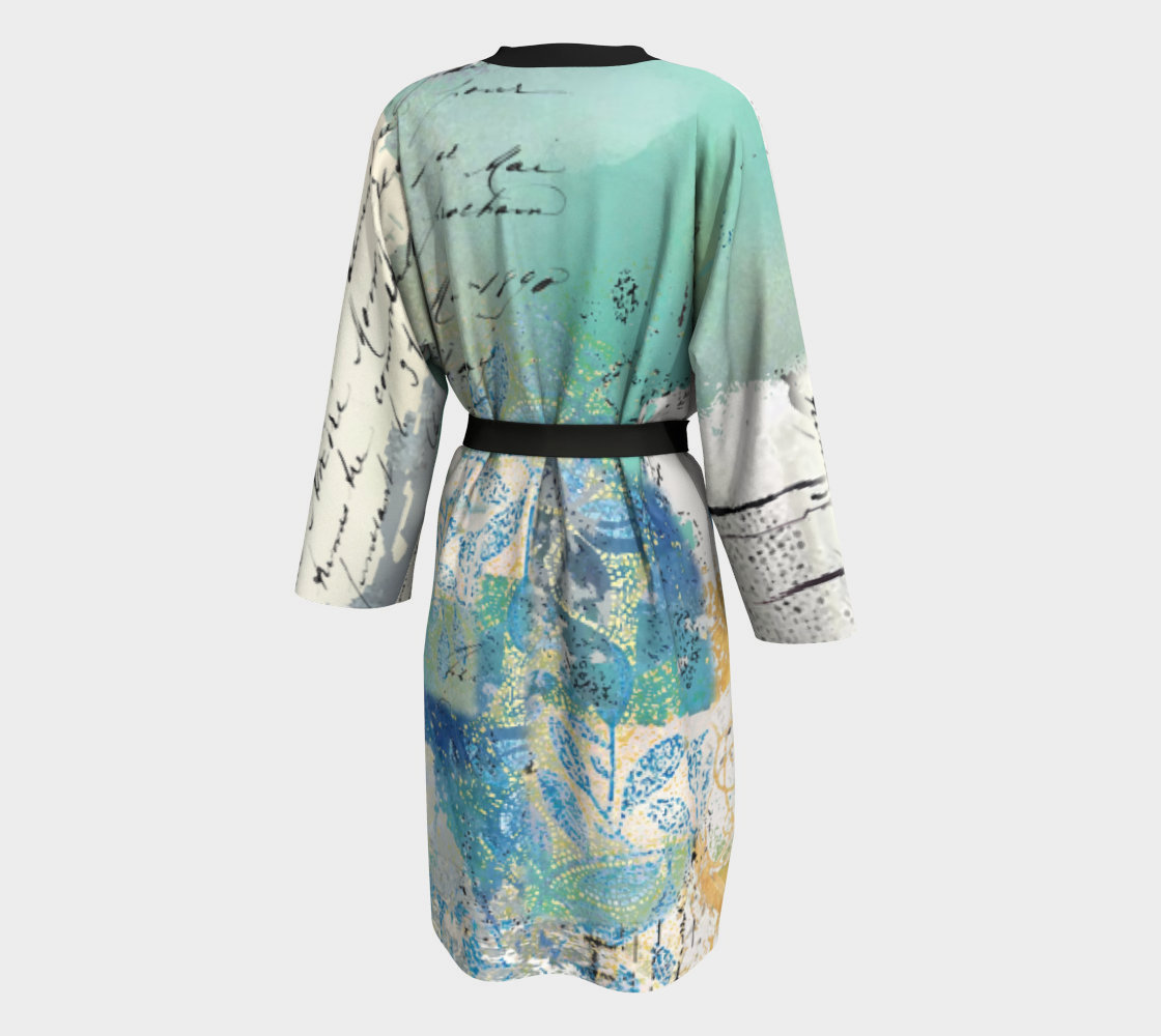 Cloudless Peignoir Robe by Sheree Burlington