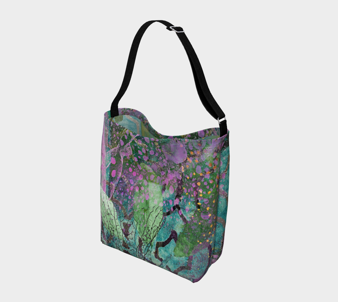 Lilac Dapple Designer Tote Bag by Sheree Burlington