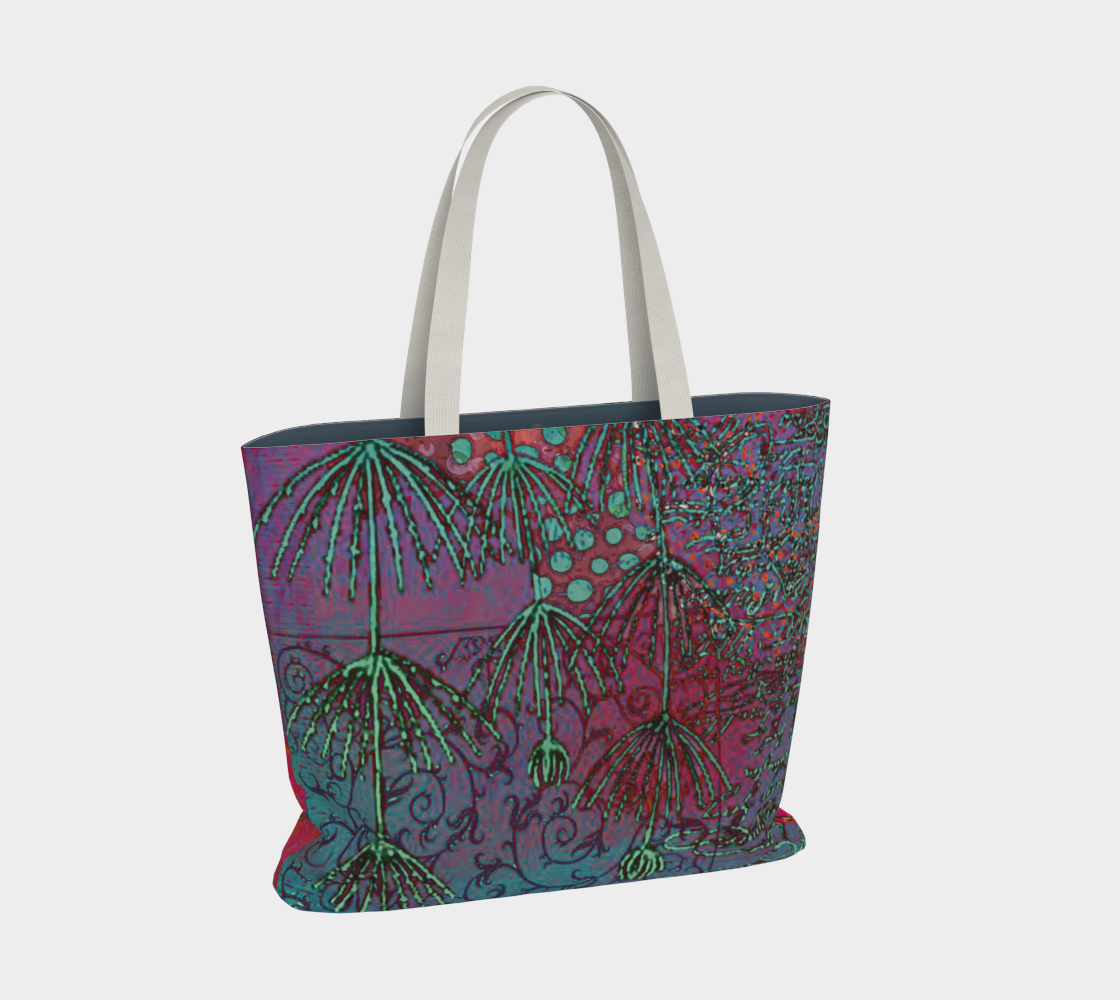Evening Meadow Market Tote Bag by Sheree Burlington