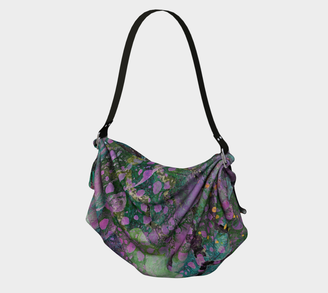 Lilac Dapple Origami Tote Bag by Sheree Burlington