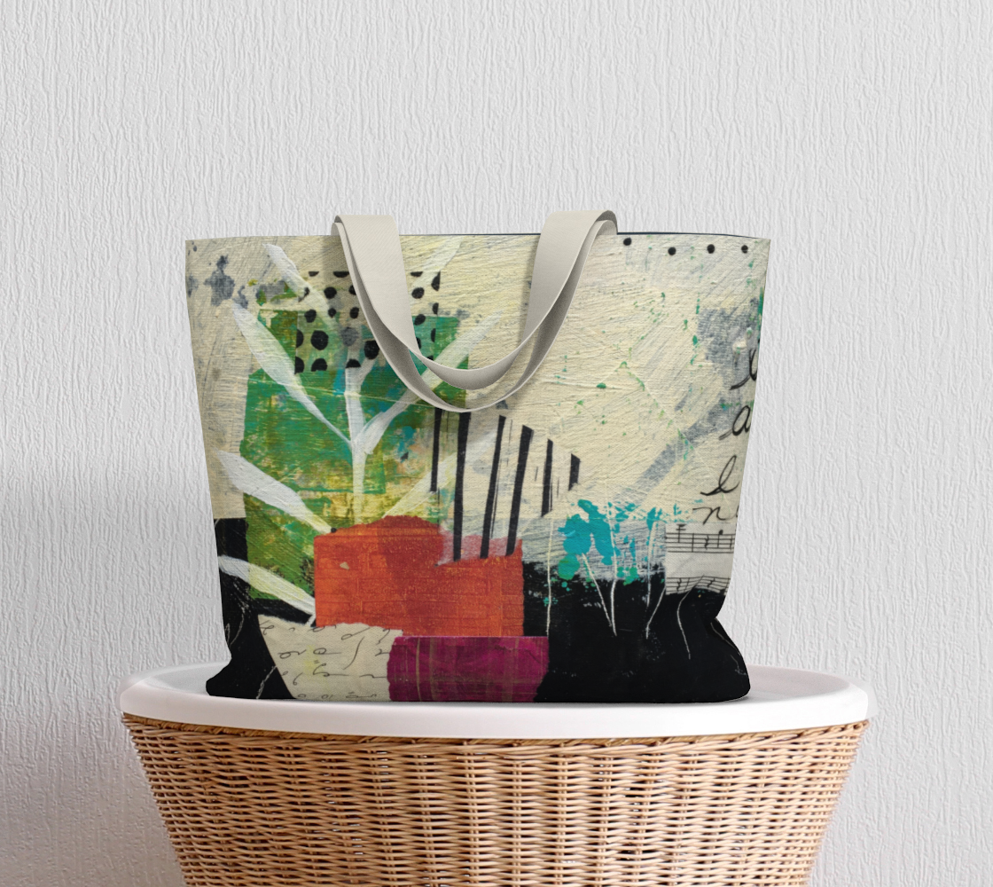 Grow Through Large Tote Bag
