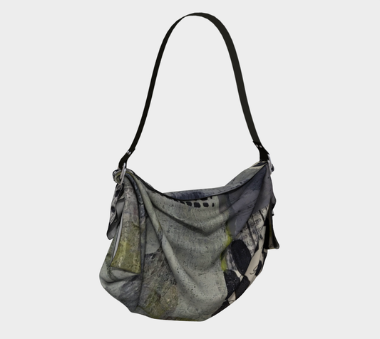 Grey Eucalyptus Origami Tote Bag by Sheree Burlington