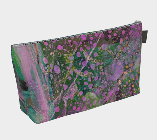 Lilac Dapple Makeup Bag by Sheree Burlington