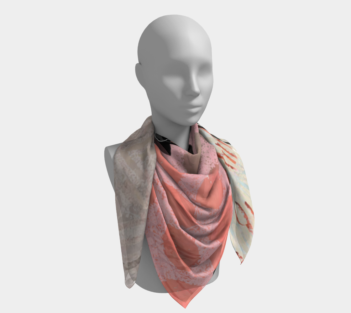 Fleur Dot Square Scarf