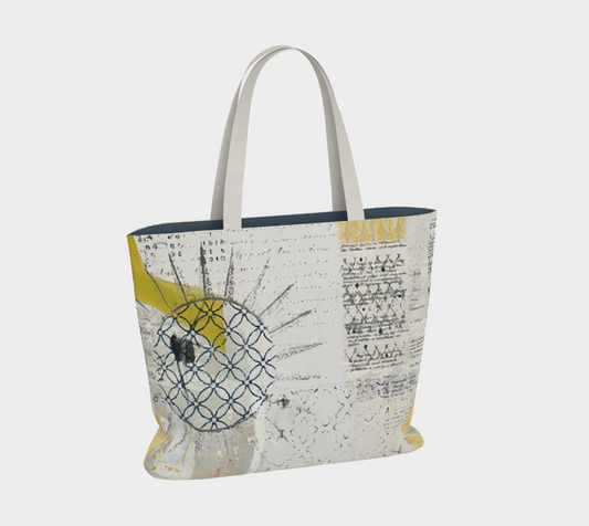 Morning Market Tote Bag by Sheree Burlington