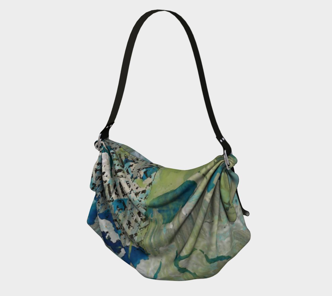 Forest Shade Origami Tote Bag by Sheree Burlington
