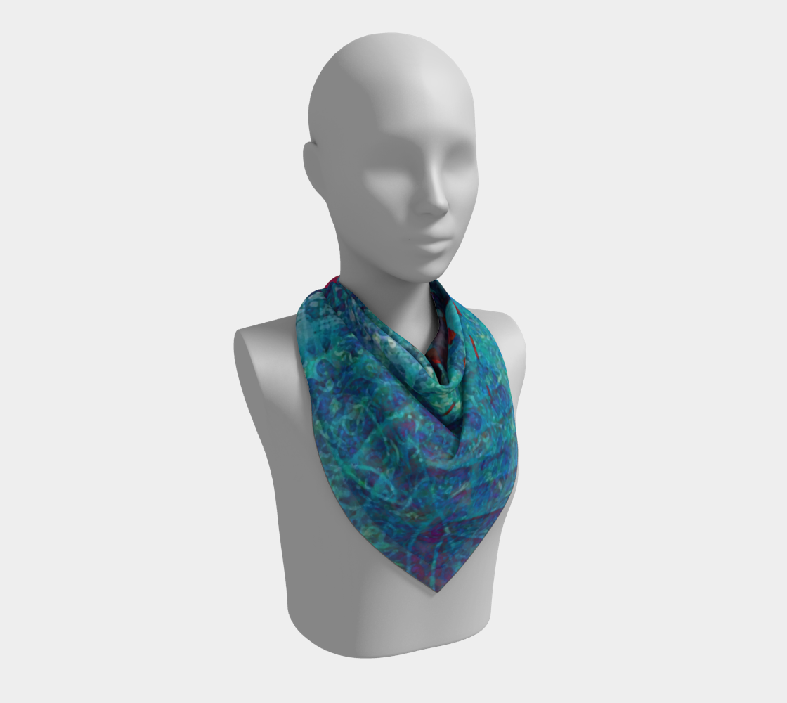 Fuchsia Jaggs Square Scarf