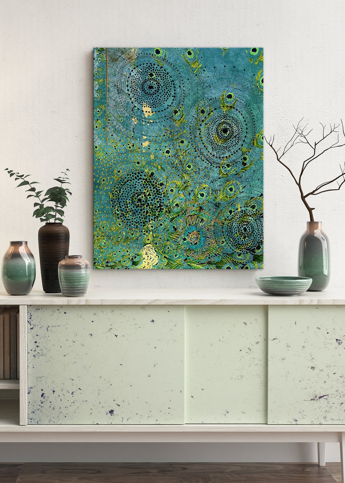 Boobees Abstract Art by Sheree Burlington