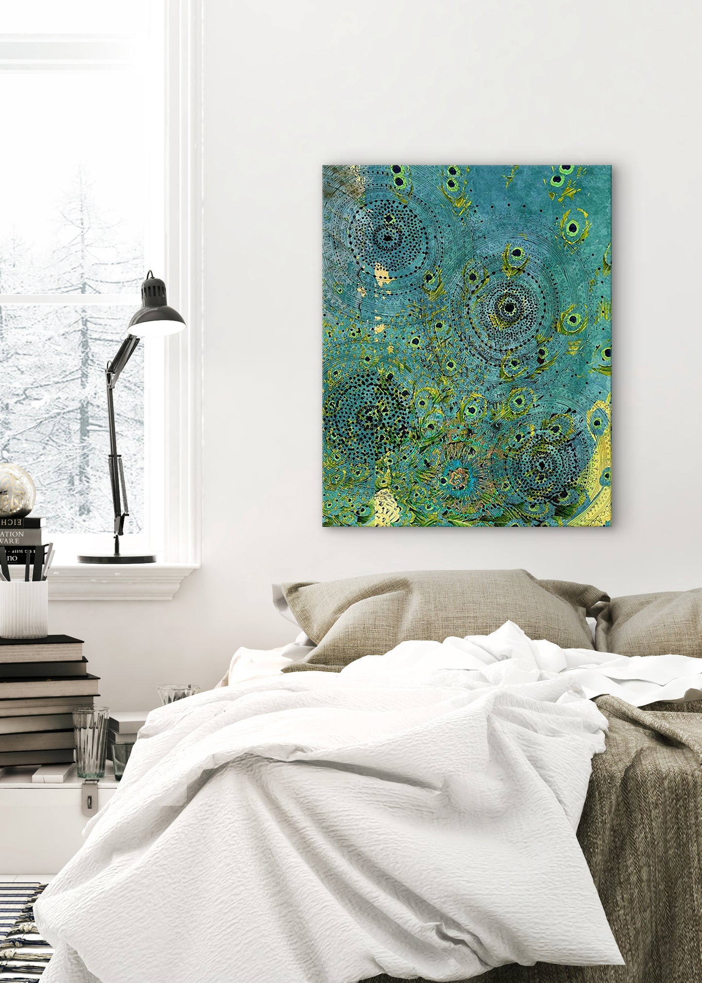 Boobees Abstract Art by Sheree Burlington