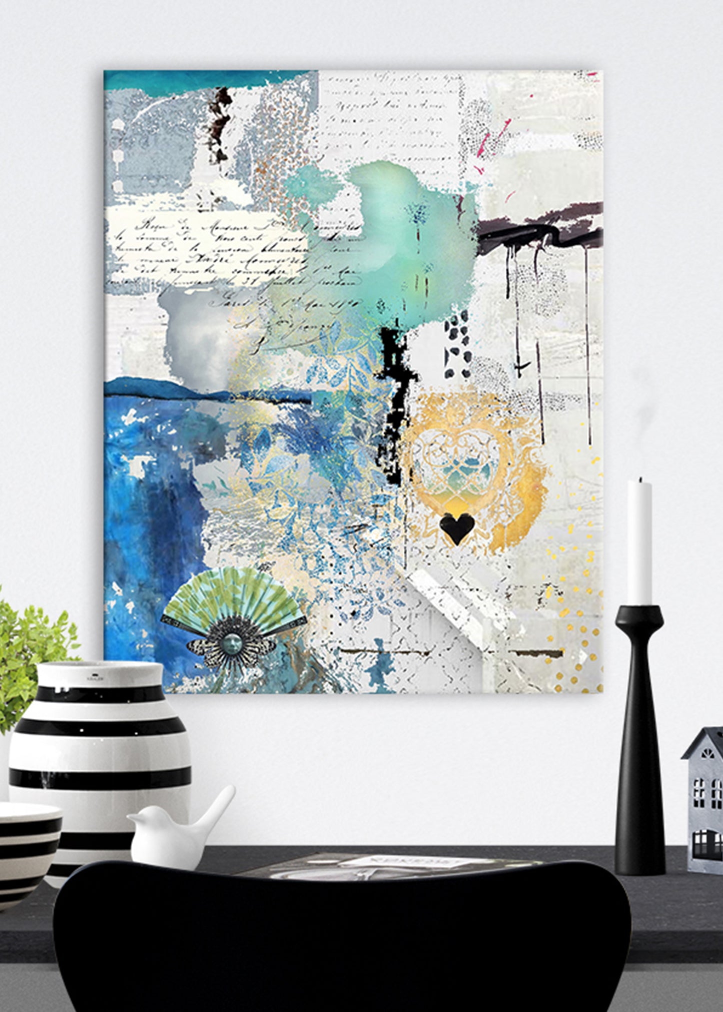 Cloudless Abstract Art by Sheree Burlington